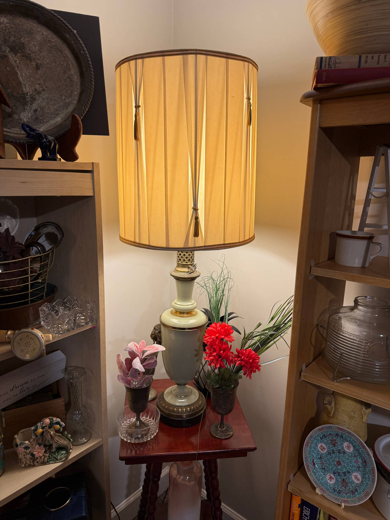 1906 Single Paul Hanson Mid-Century Table Lamp