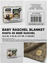 Star Wars The Mandalorian Precious Cargo Baby Raschel Blanket - Image 2