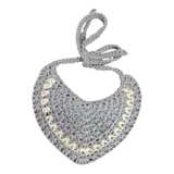 Handmade Crochet Baby Bandana Bibs - Image 2