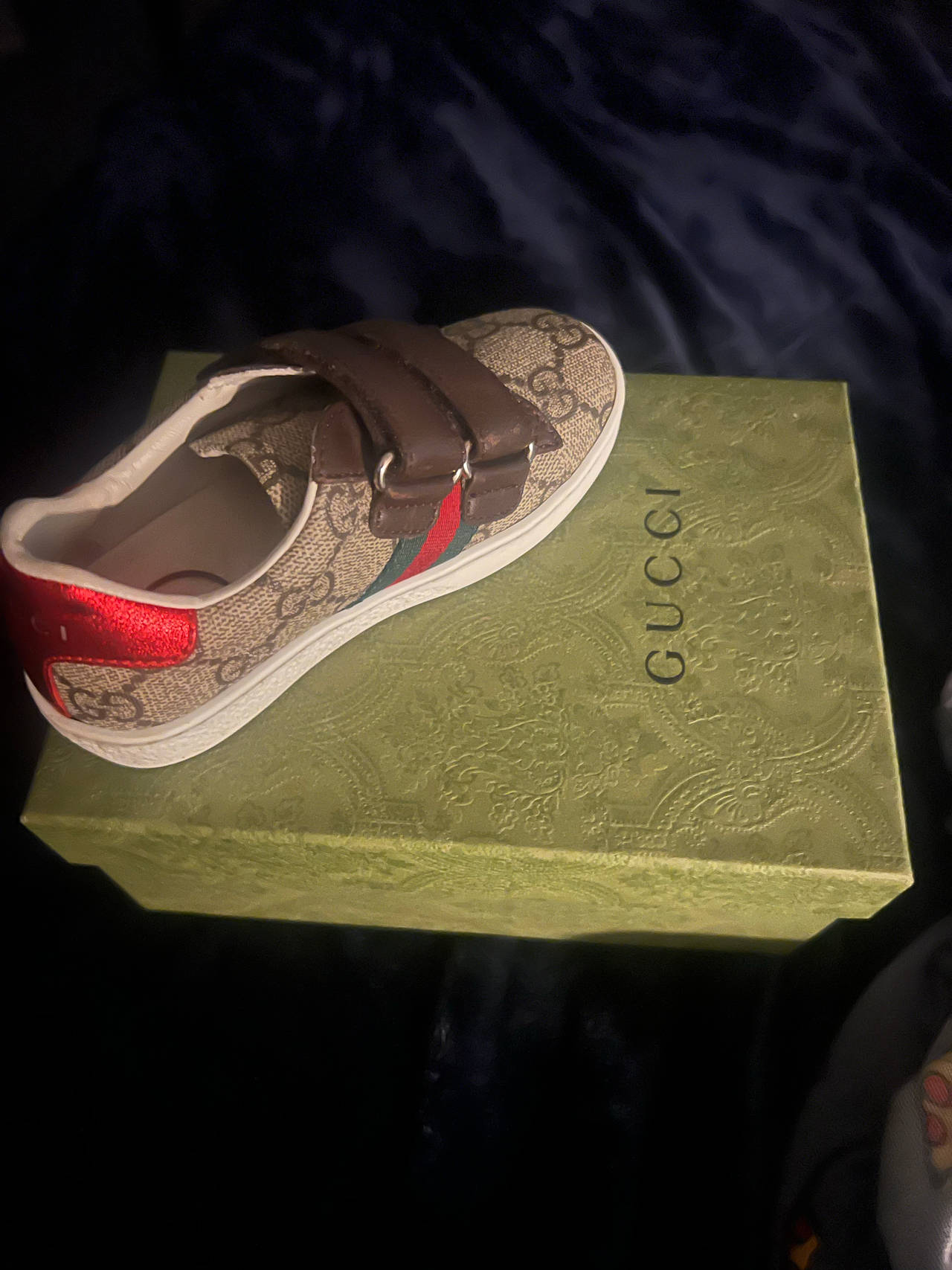 Gucci Kids GG Supreme Sneaker