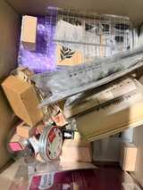 A box full of assorted craft themed wooden and block stamps. St Albans 3021 - Image 2