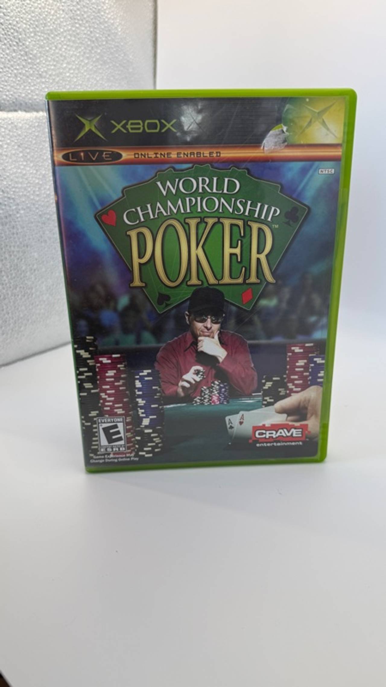 Microsoft Xbox World Championship Poker (2004) Game Disc