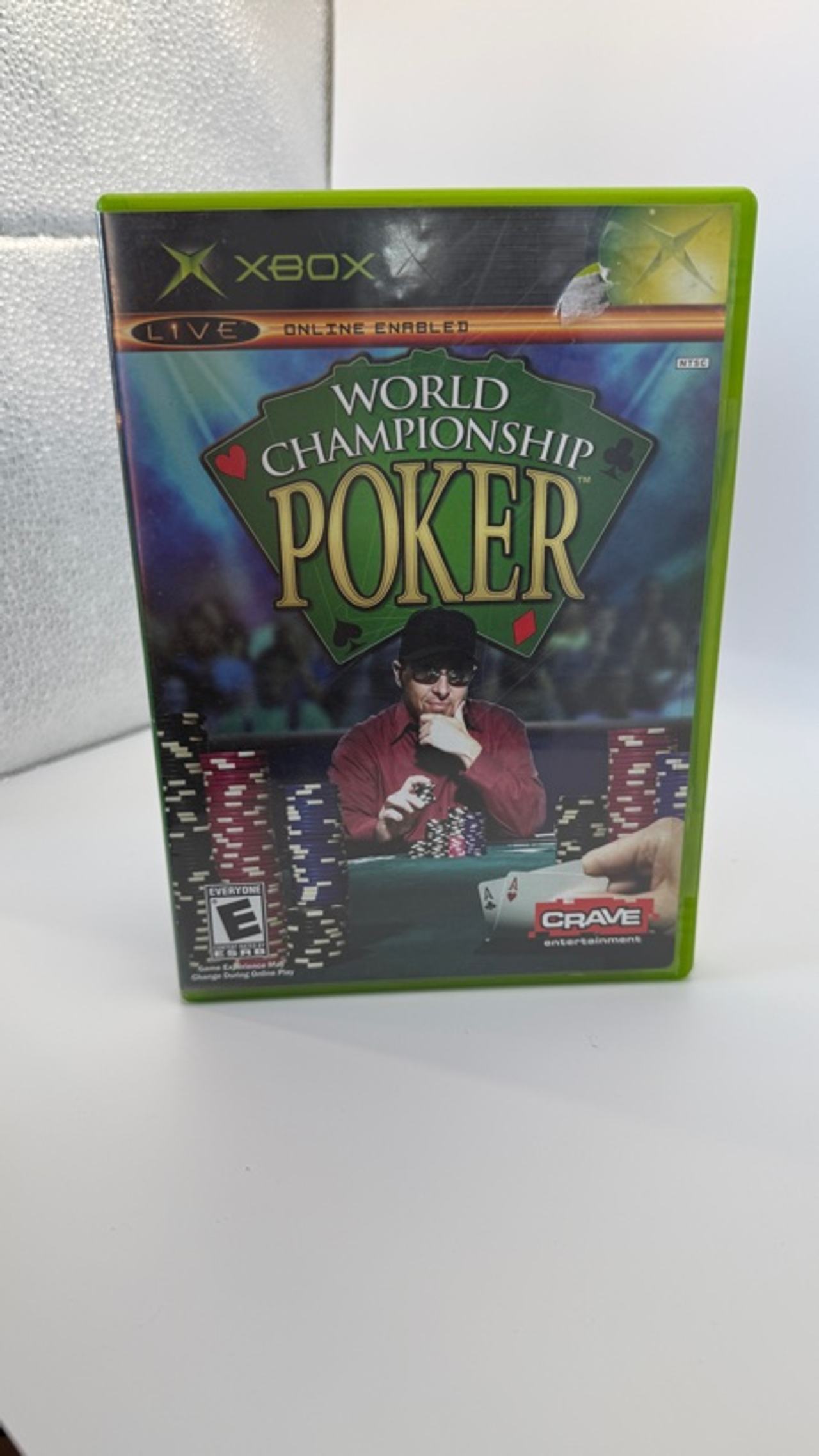 Microsoft Xbox World Championship Poker (2004) Game Disc