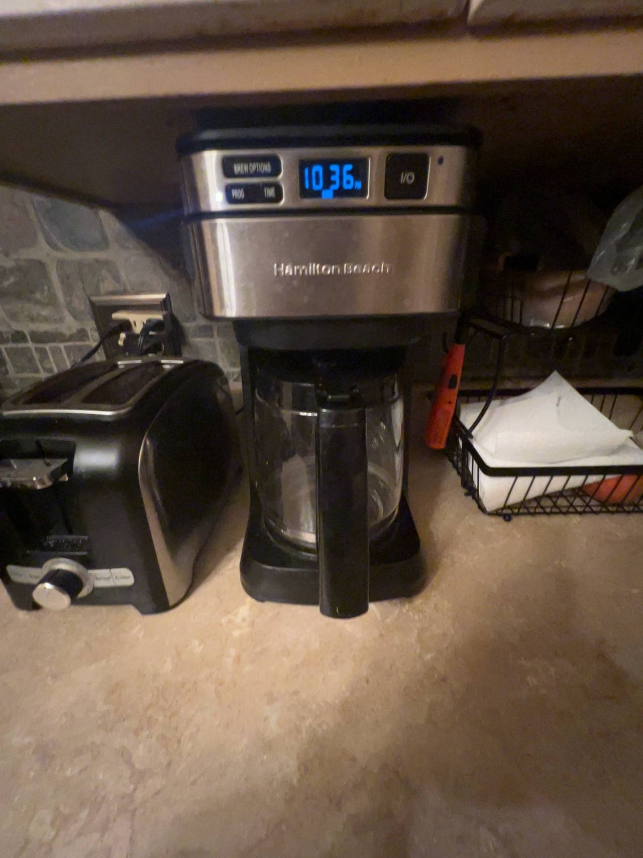 Hamilton Beach 2-Way Brewer Coffee Maker Black
