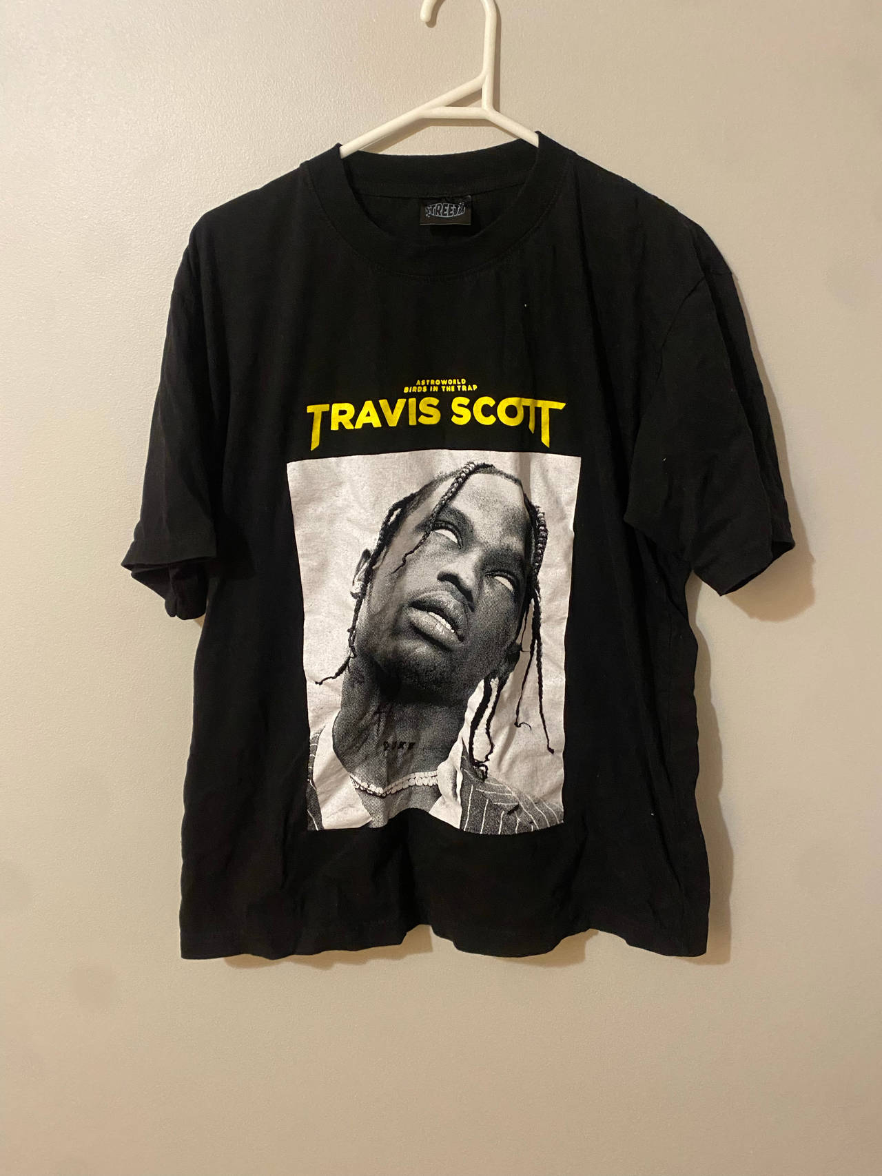 Travis Scott Astroworld streetX T-Shirt size large 
