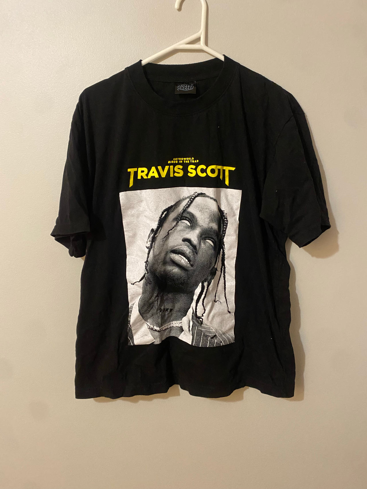 Travis Scott Astroworld streetX T-Shirt size large 