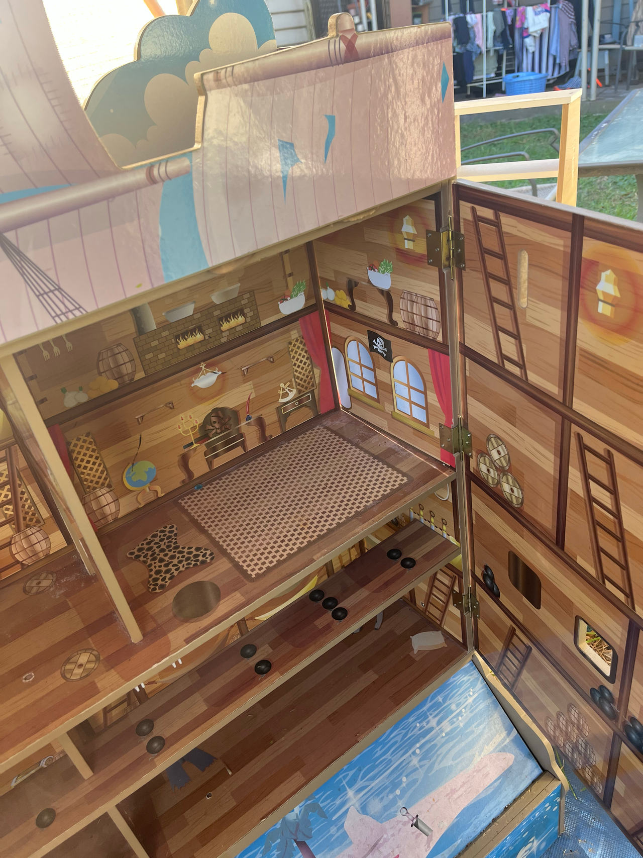 Pirate Ship Dollhouse