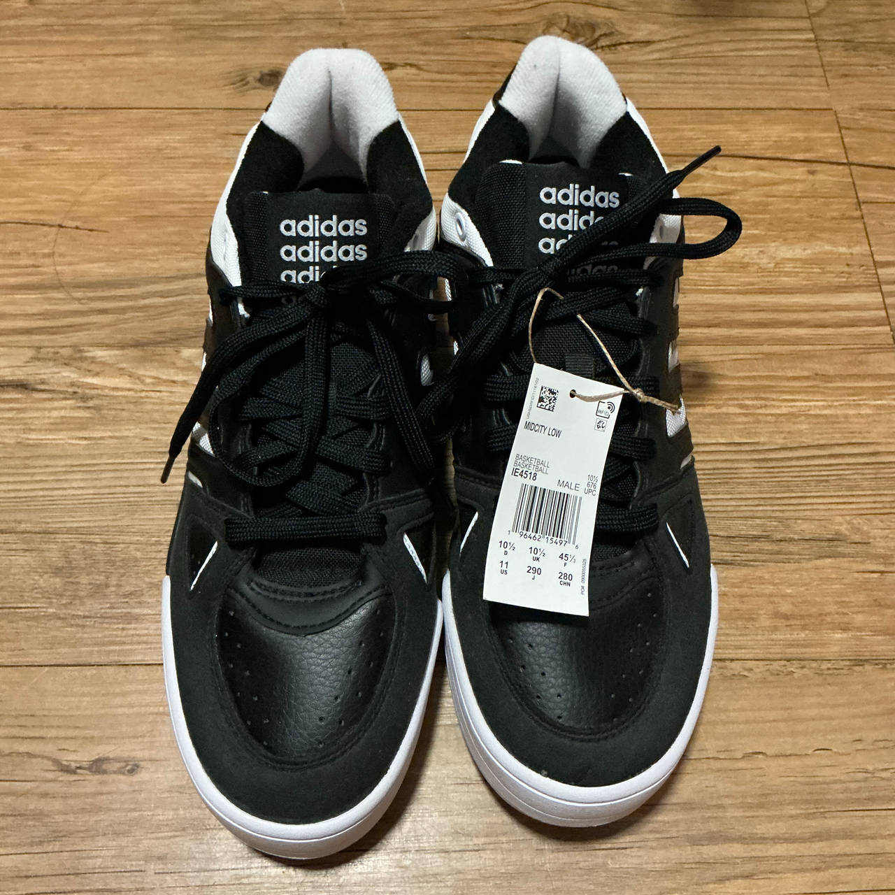 adidas Madcity Low Black White