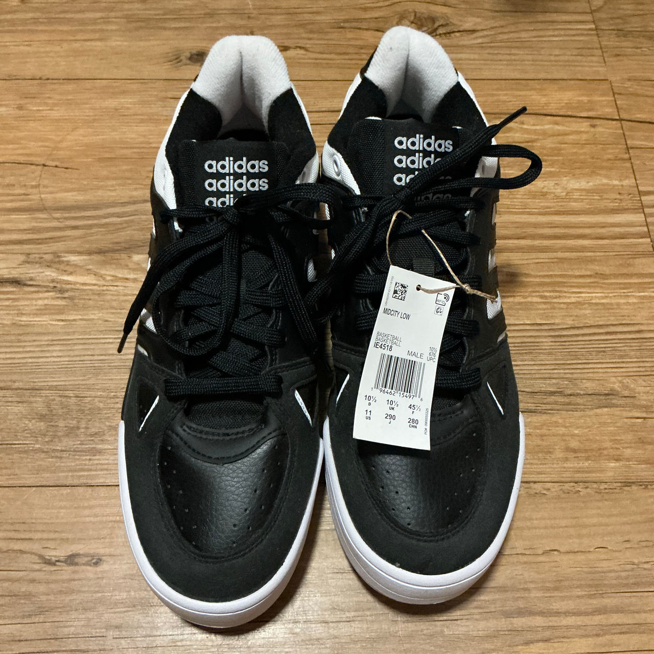 adidas Madcity Low Black White