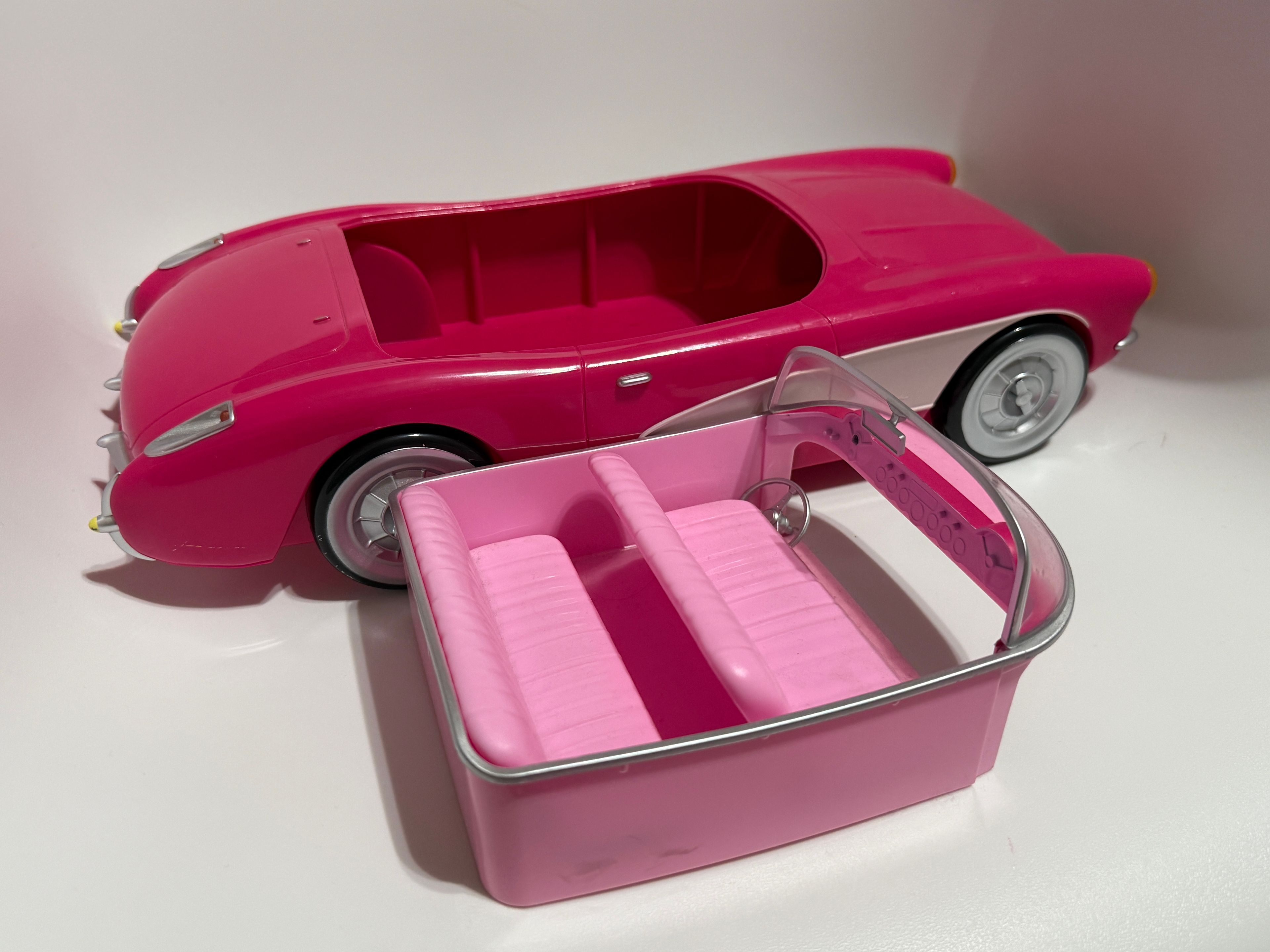 Barbie The Movie popcorn bucket Pink Corvette Convertible - Image 4