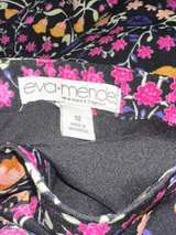 Eva Mendes New York and Company Tiered Floral  Skirt with Lace Trim Size 14 - Image 4