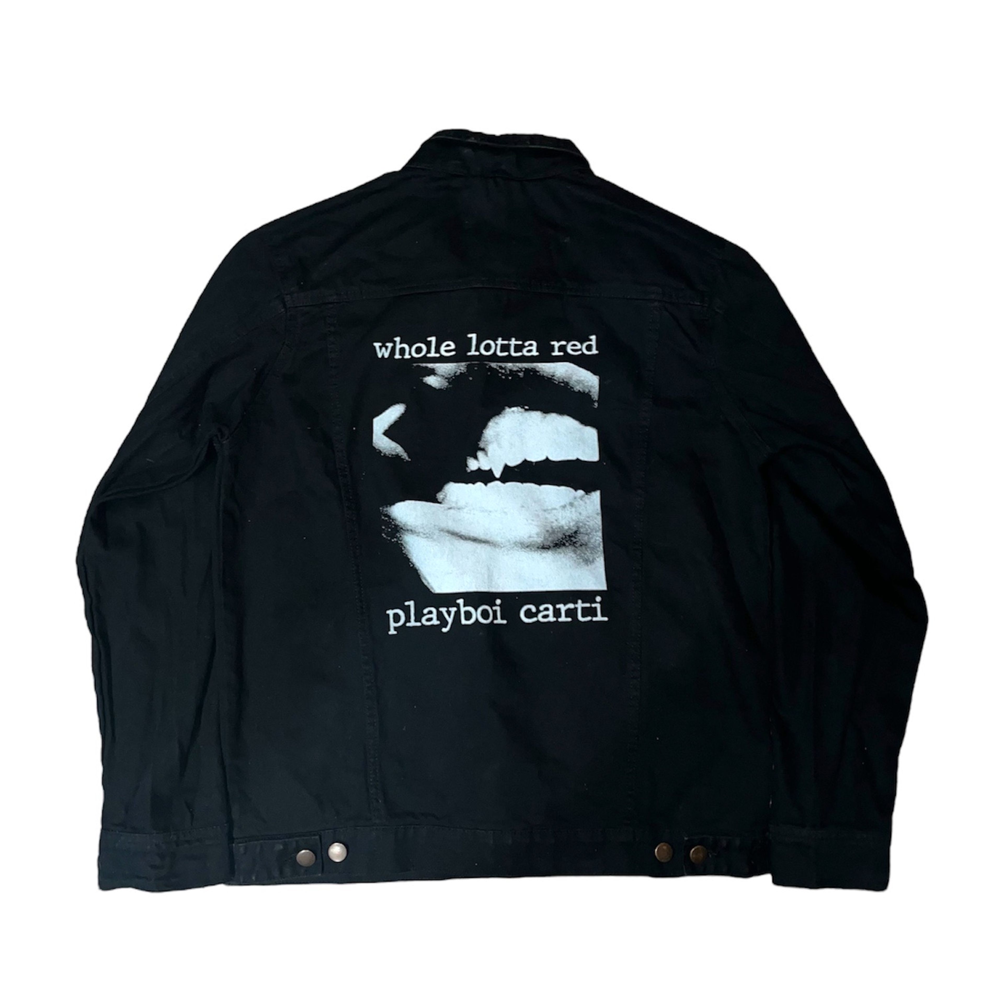 Playboi Carti Whole Lotta Red Denim Jacket - Image 2