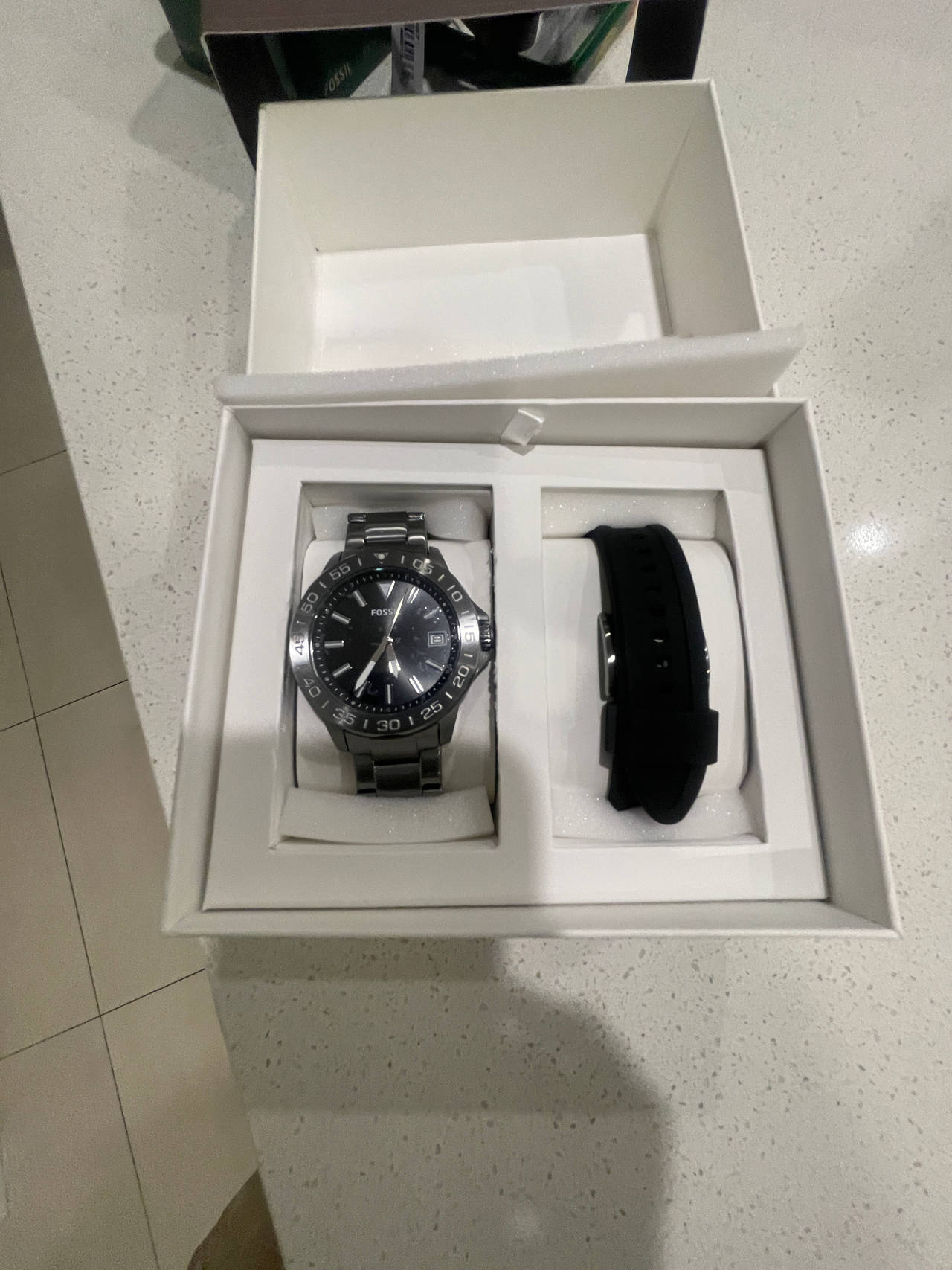 Fossil Men's Stainless Steel Watch Set
