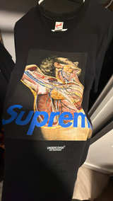 Supreme x Undercover Anatomy Tee Black - Image 4