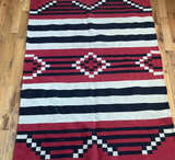 Southwestern Style Geometric Flatweave Rug - Image 1