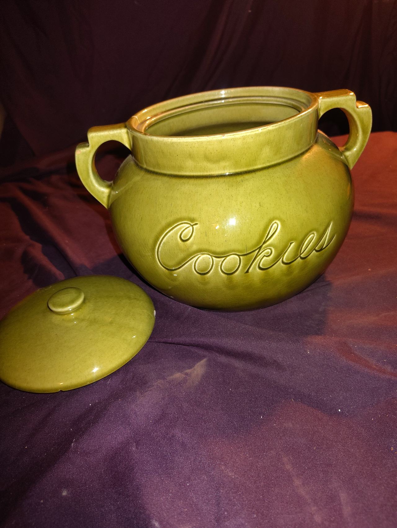 Vintage McCoy Ceramic Cookie Jar