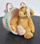 Cherished Teddies Candi "A Cup Full of Love" Figurine - Image 2