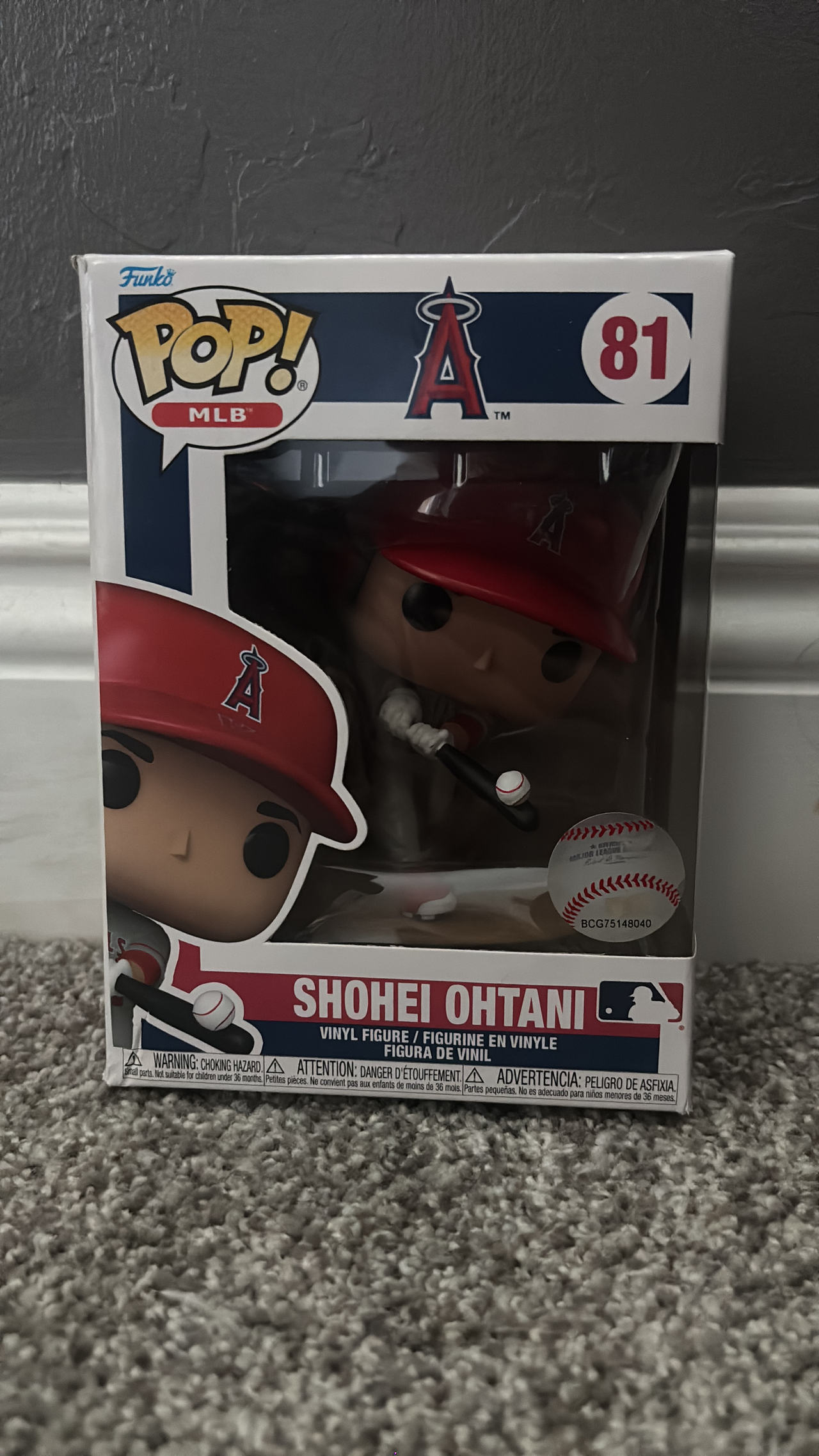 Funko Pop! MLB Shohei Ohtani #81 Los Angeles Angels