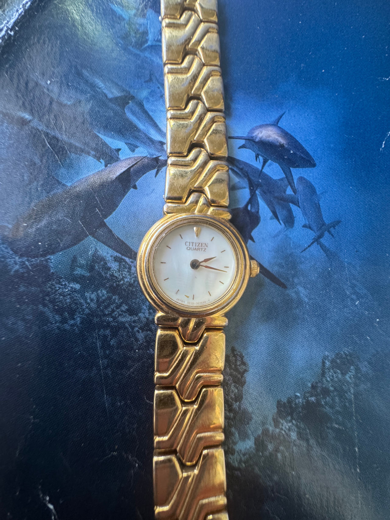 Citizen Vintage Gold Tone Quartz Dress Watch