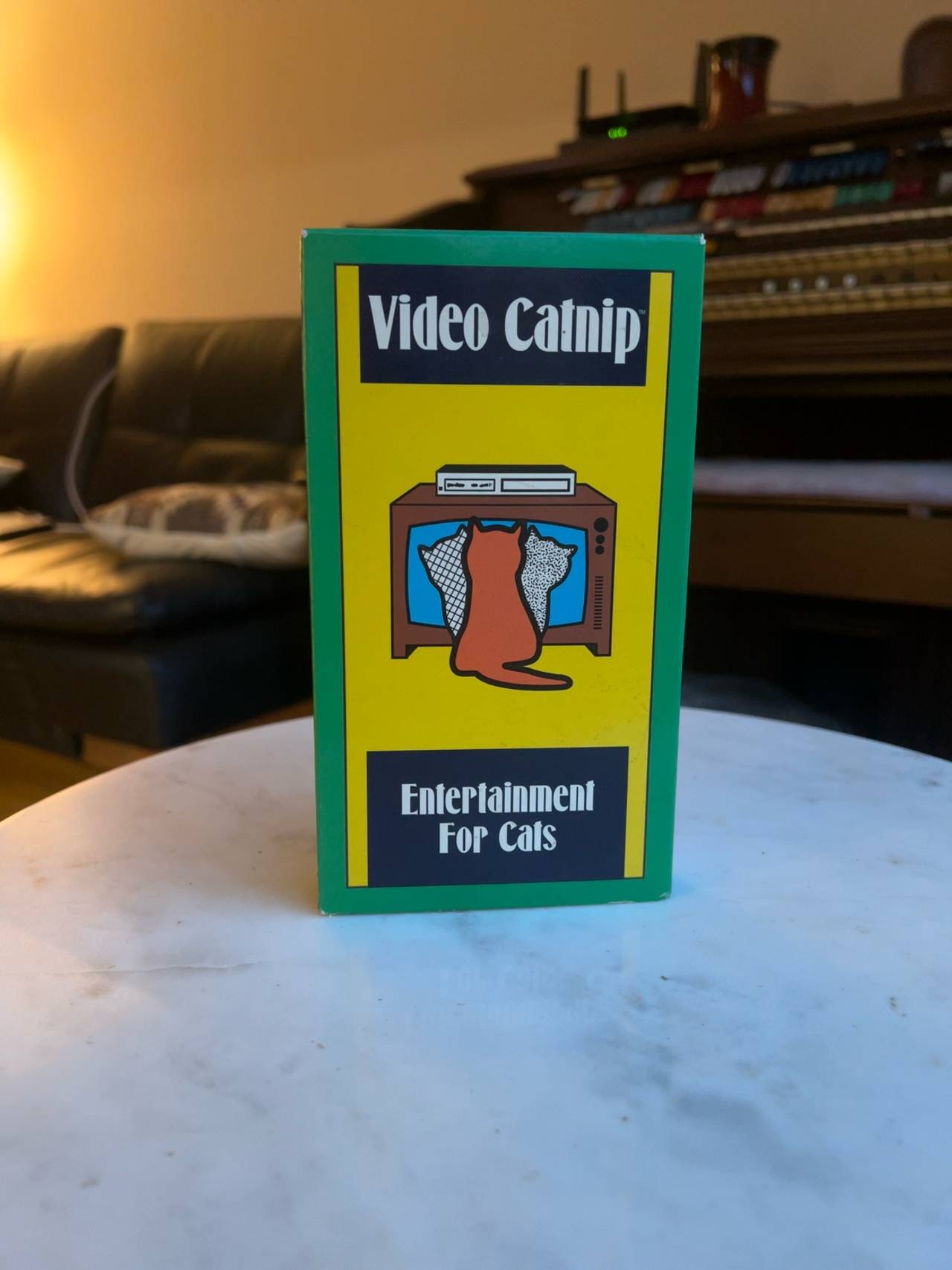 Video Catnip VHS Tape for Cats