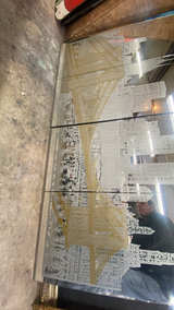 Turner Manufacturing Co. Brooklyn Bridge NYC Skyline Etched Mirror - Image 4