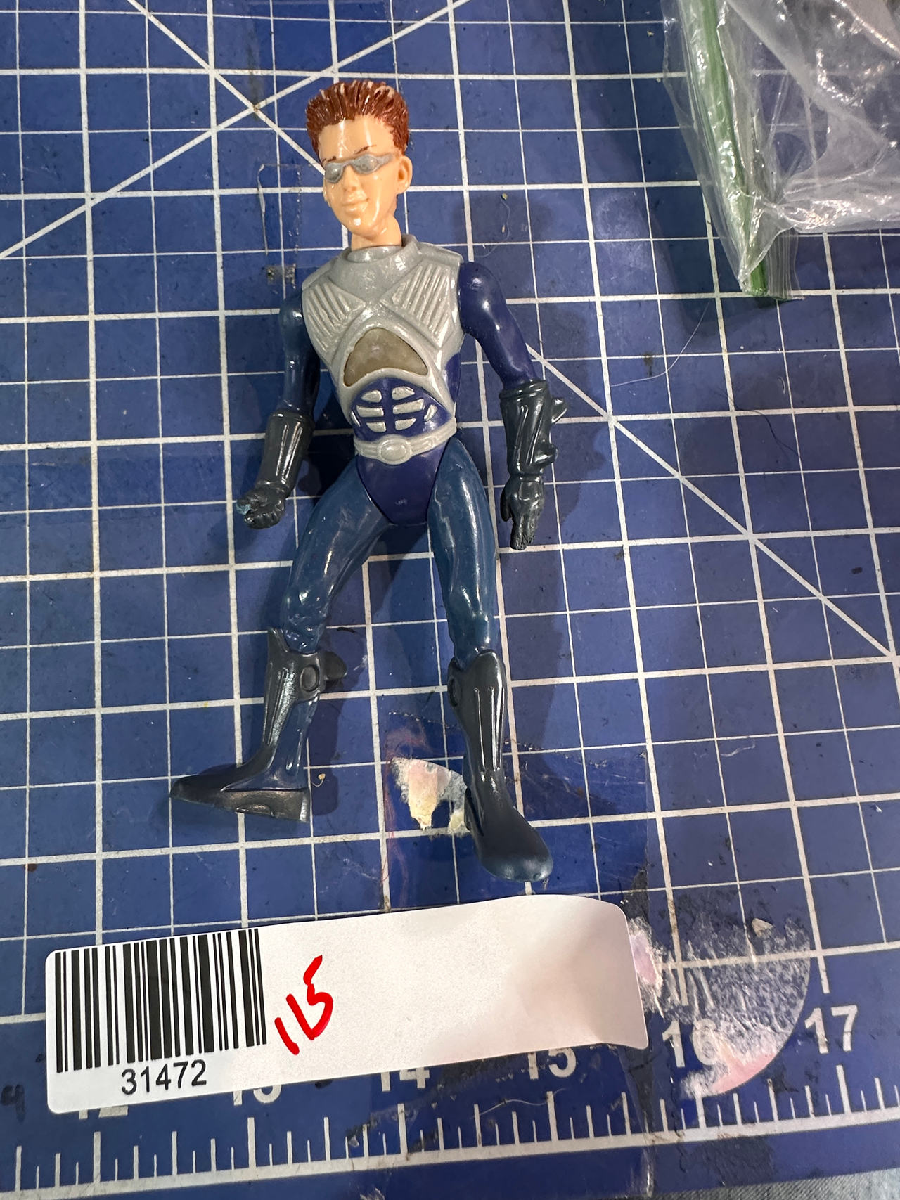 SHARK BOY vintage action figure 115