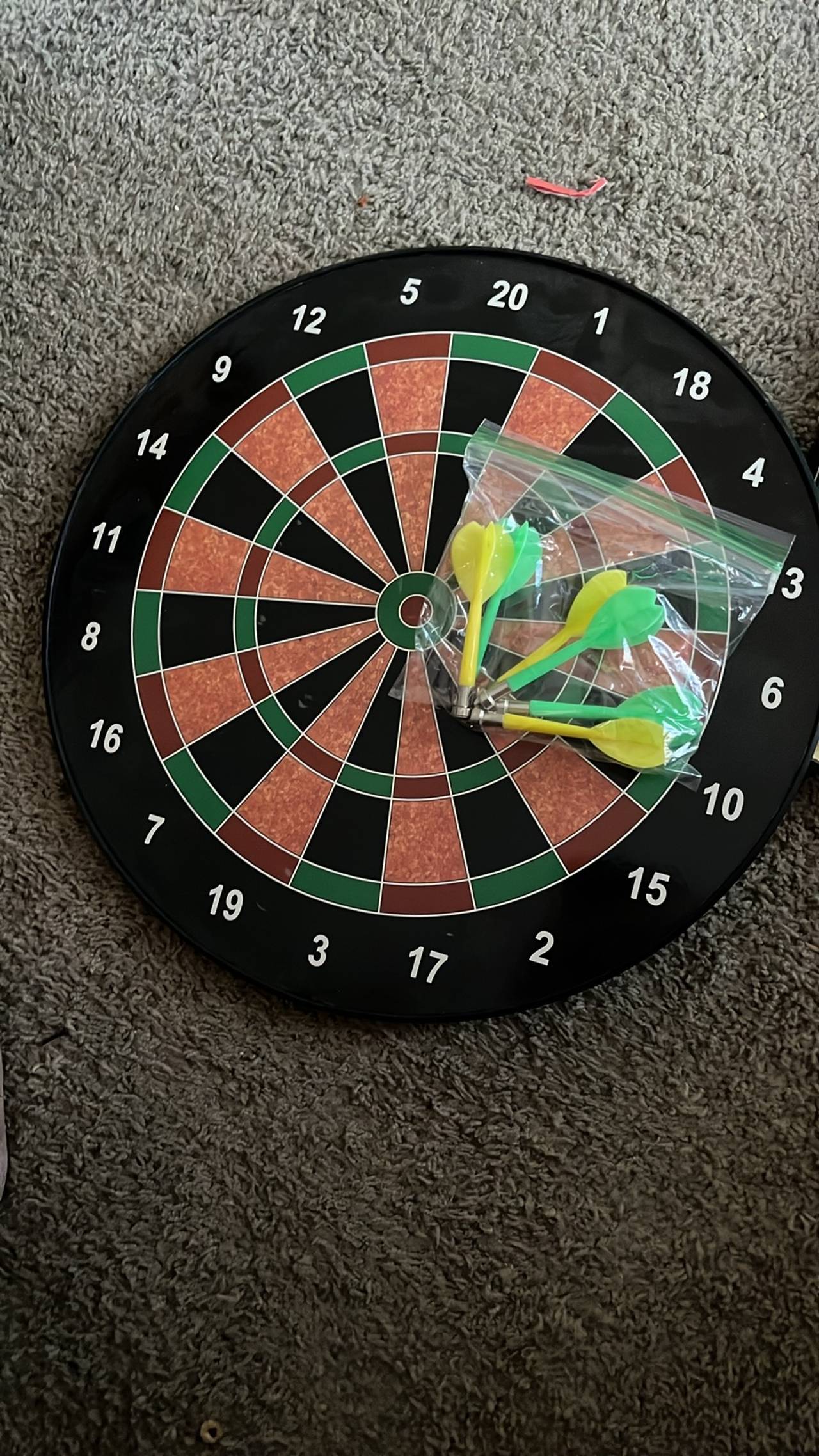 Magnetic Dart Board Set with Darts