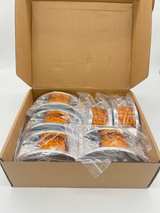 12pc Chrome Armored LED Trailer Marker Light Set Amber Red Truck RV - Image 8