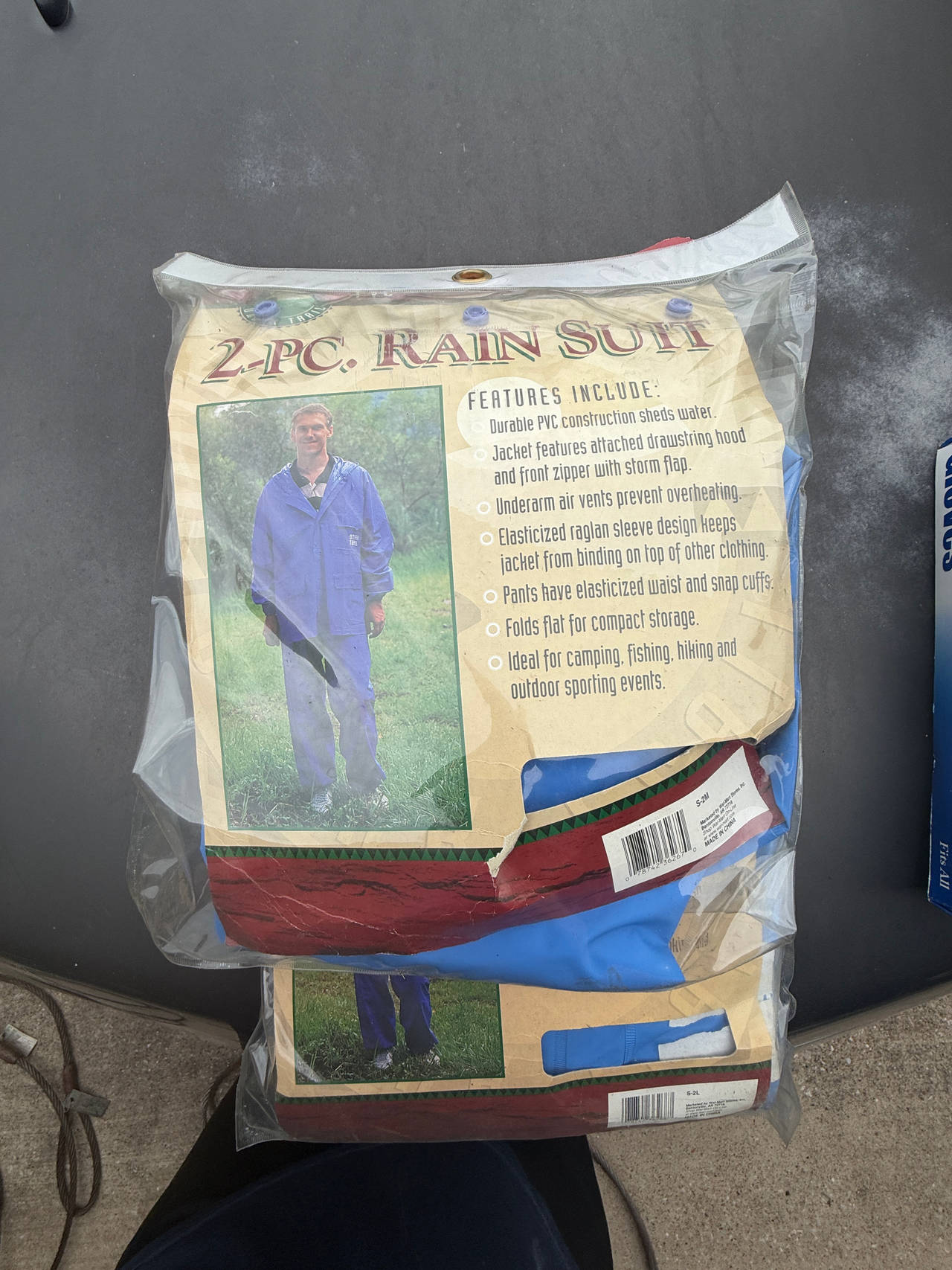 Ozark trail  2-Piece PVC Rain Suit x2