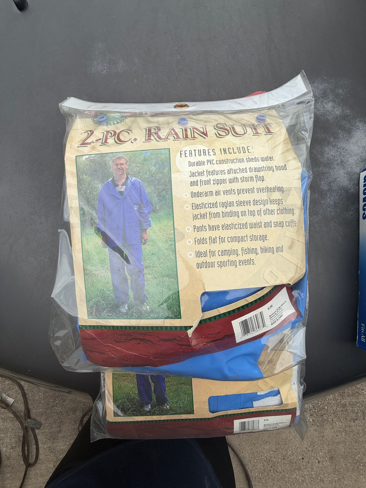 Ozark trail  2-Piece PVC Rain Suit x2