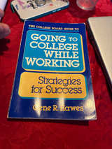 Going to College While Working: Strategies for Success by Gene R. Hawes - Image 1