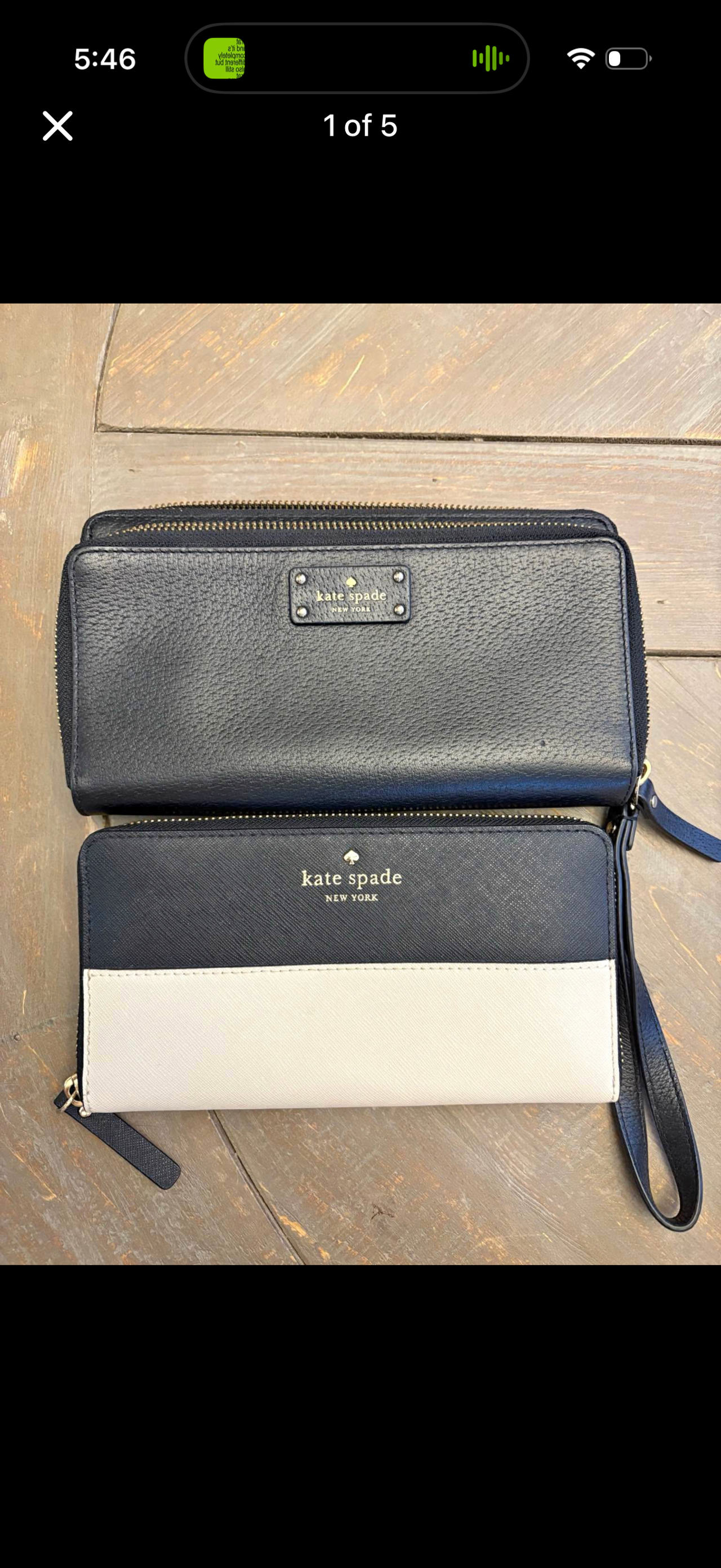 Kate Spade Zip Around Wallets