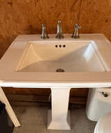 Kohler Memoirs Stately Pedestal Sink with Faucet - Image 1