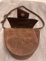 Gia brown suede Banana Republic crossbody purse - Image 4