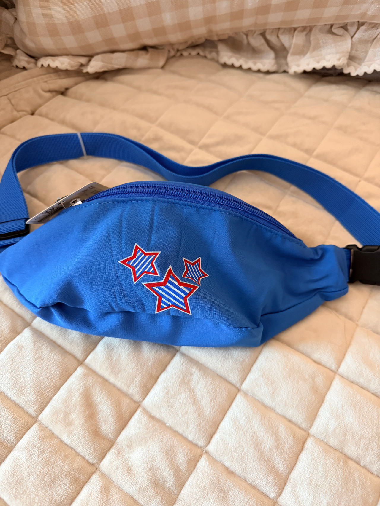 Red White Blue Star Belt Bag Fanny Pack NEW
