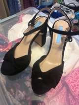 Draper James Paloma Suede Knotted Block Heels NWOT - Image 2