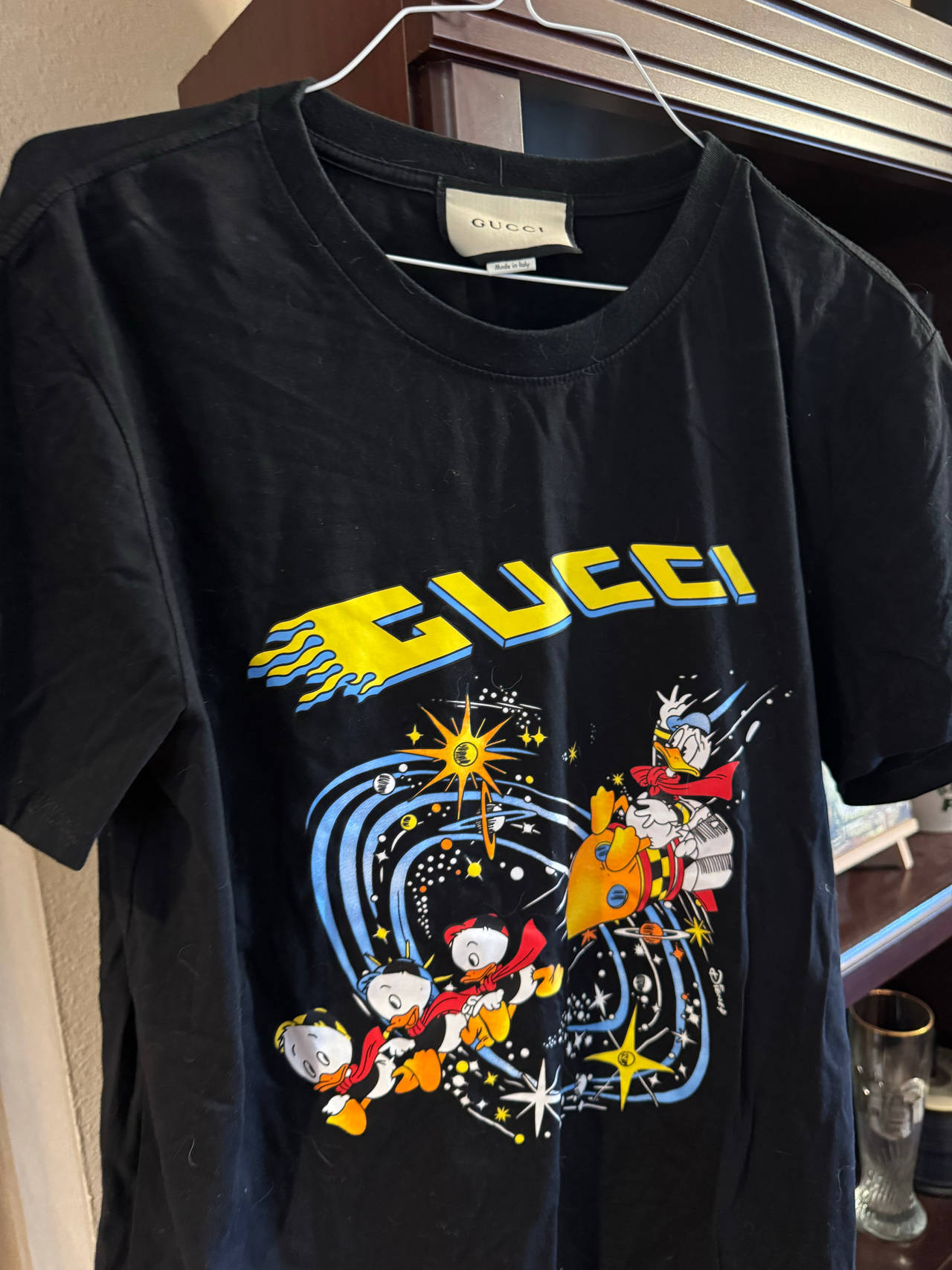 Gucci Donald Duck T-shirt size
W medium 