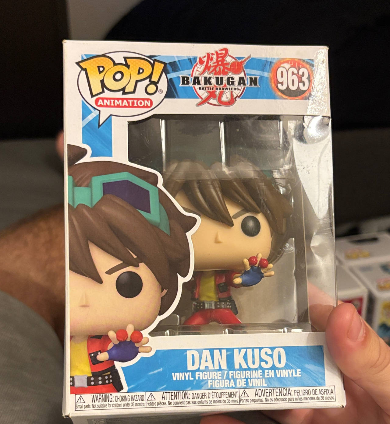 Funko Pop! Animation: Bakugan - Dan Kuso #963