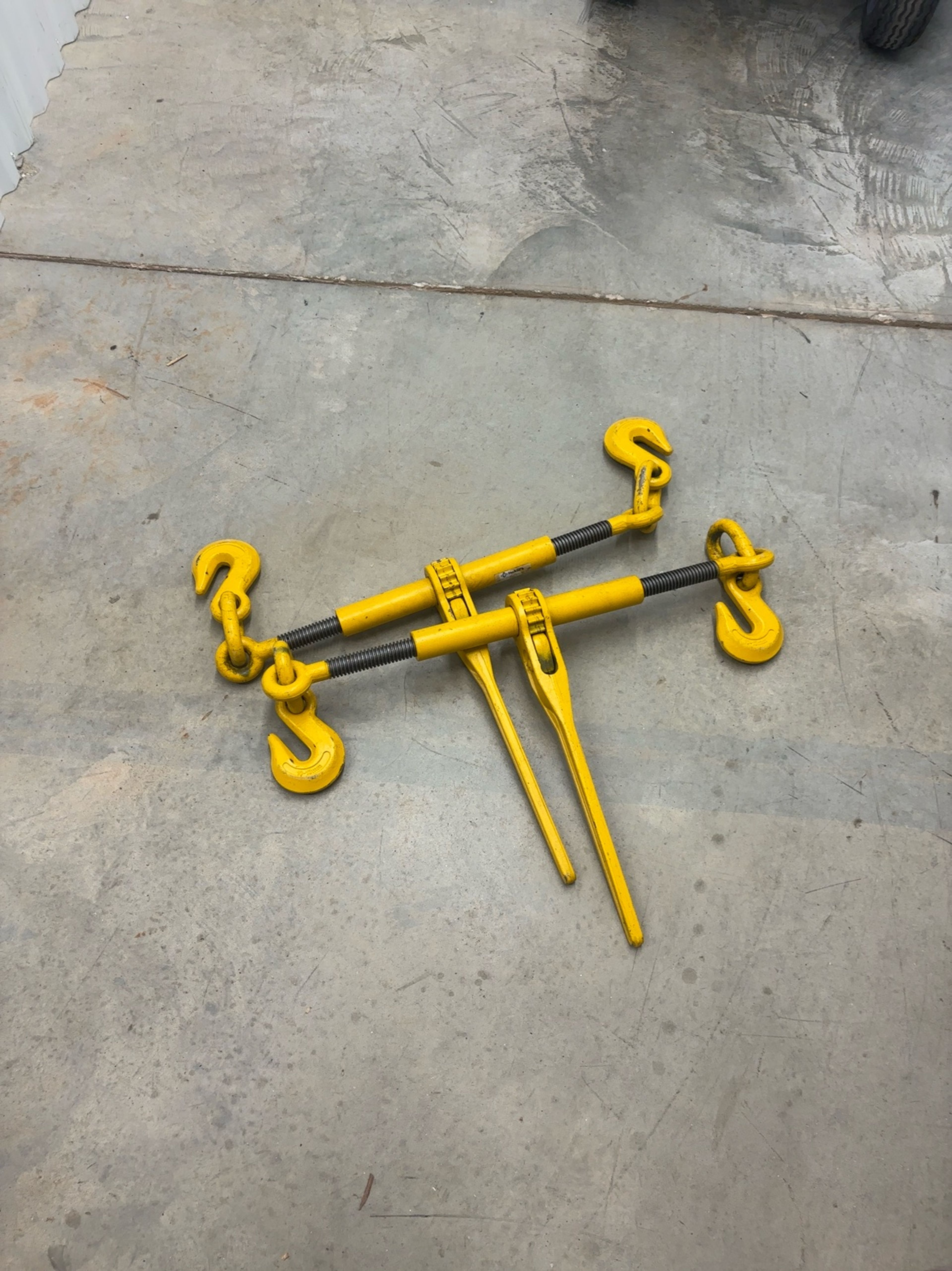 Haklift Ratchet Load Binder 5/16"-3/8" Yellow LC 7,350 kg