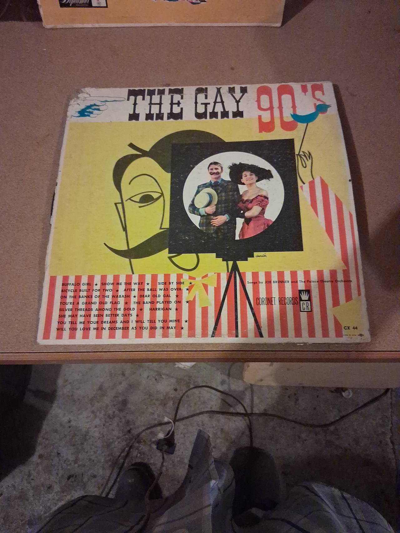 Joe Brenner and The Palace Theatre Orchestra - The Gay 90's Vinyl LP
