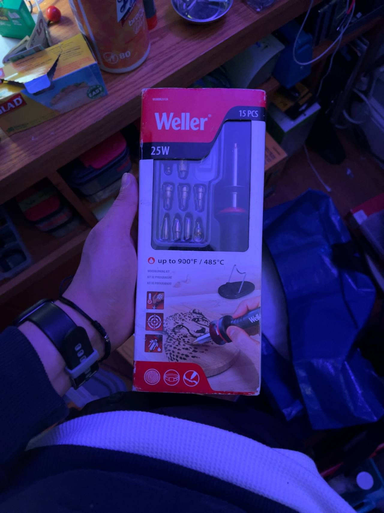 Weller 25W Woodburning Kit 15-Piece