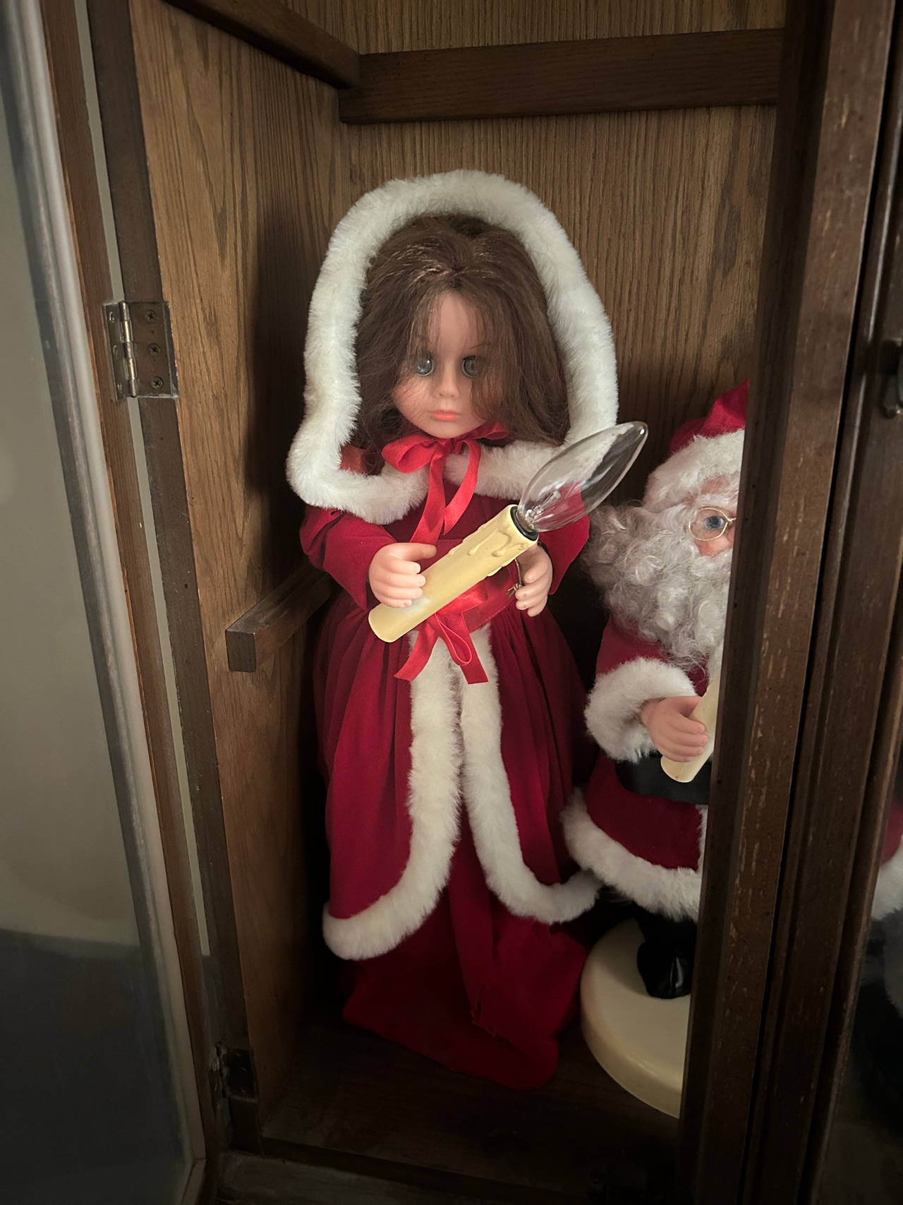 Vintage Mrs. Claus Christmas Doll