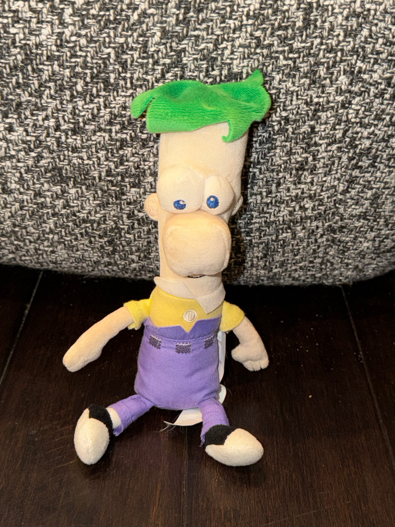 Ferb Plush Doll Disney Store 8” TV Show Cartoon Kids Toy 