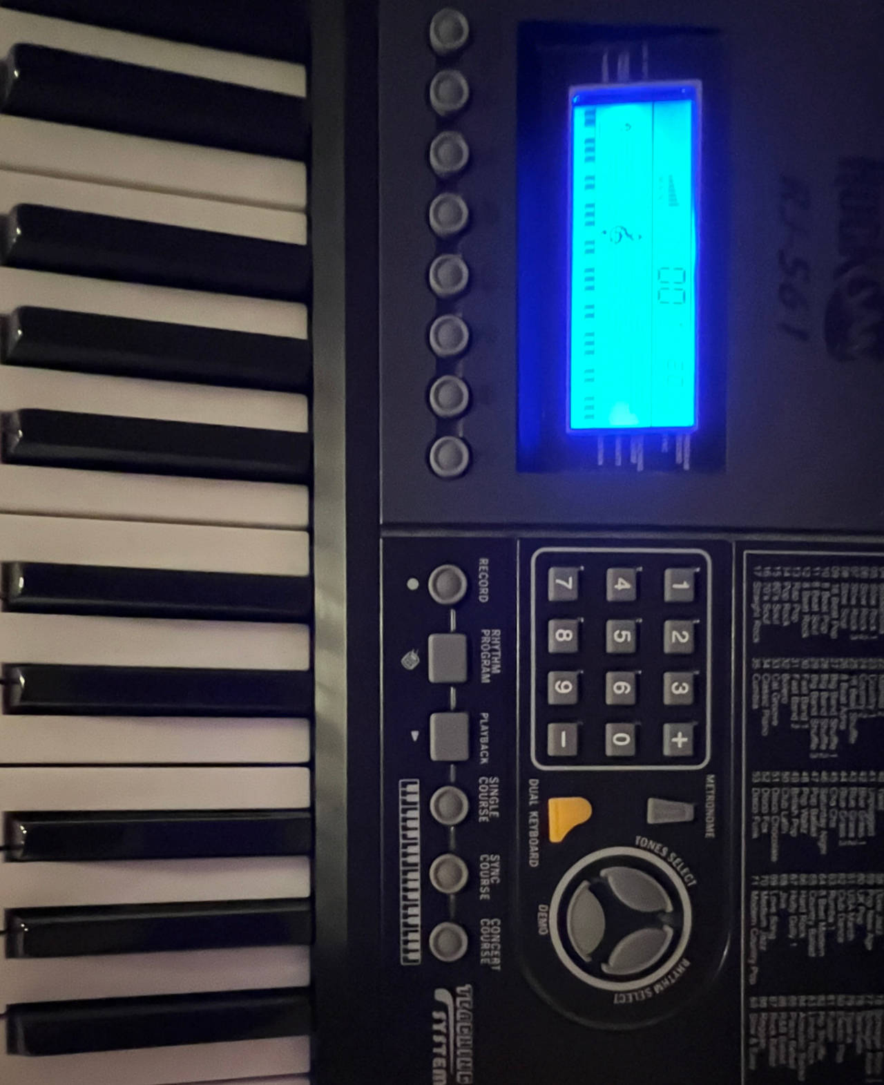 RockJam RJ561 61-Key Electronic Keyboard