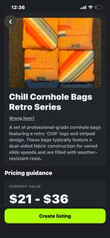 Chill Cornhole Bags Retro Series - Image 2