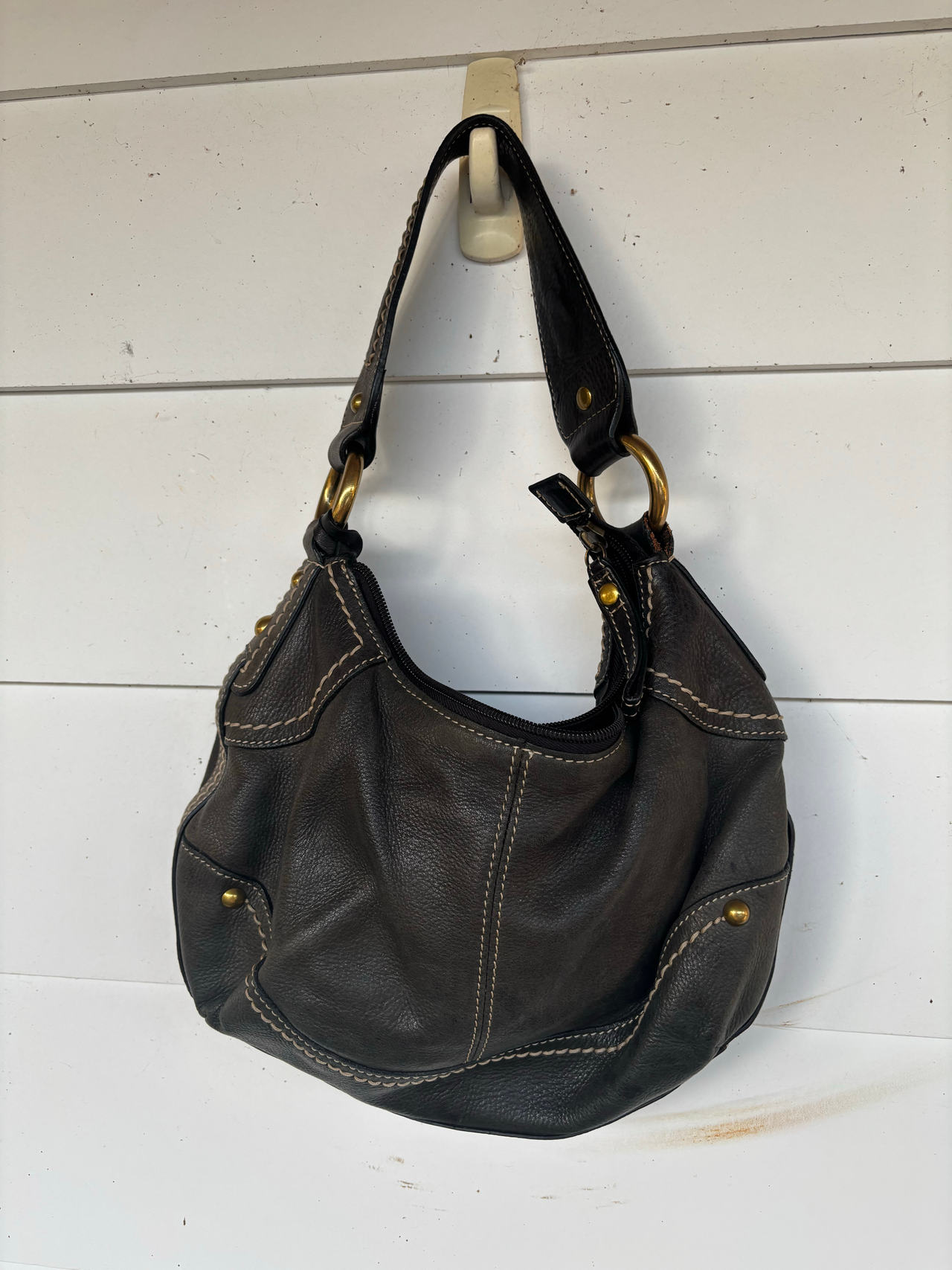Fossil Leather Hobo Bag
