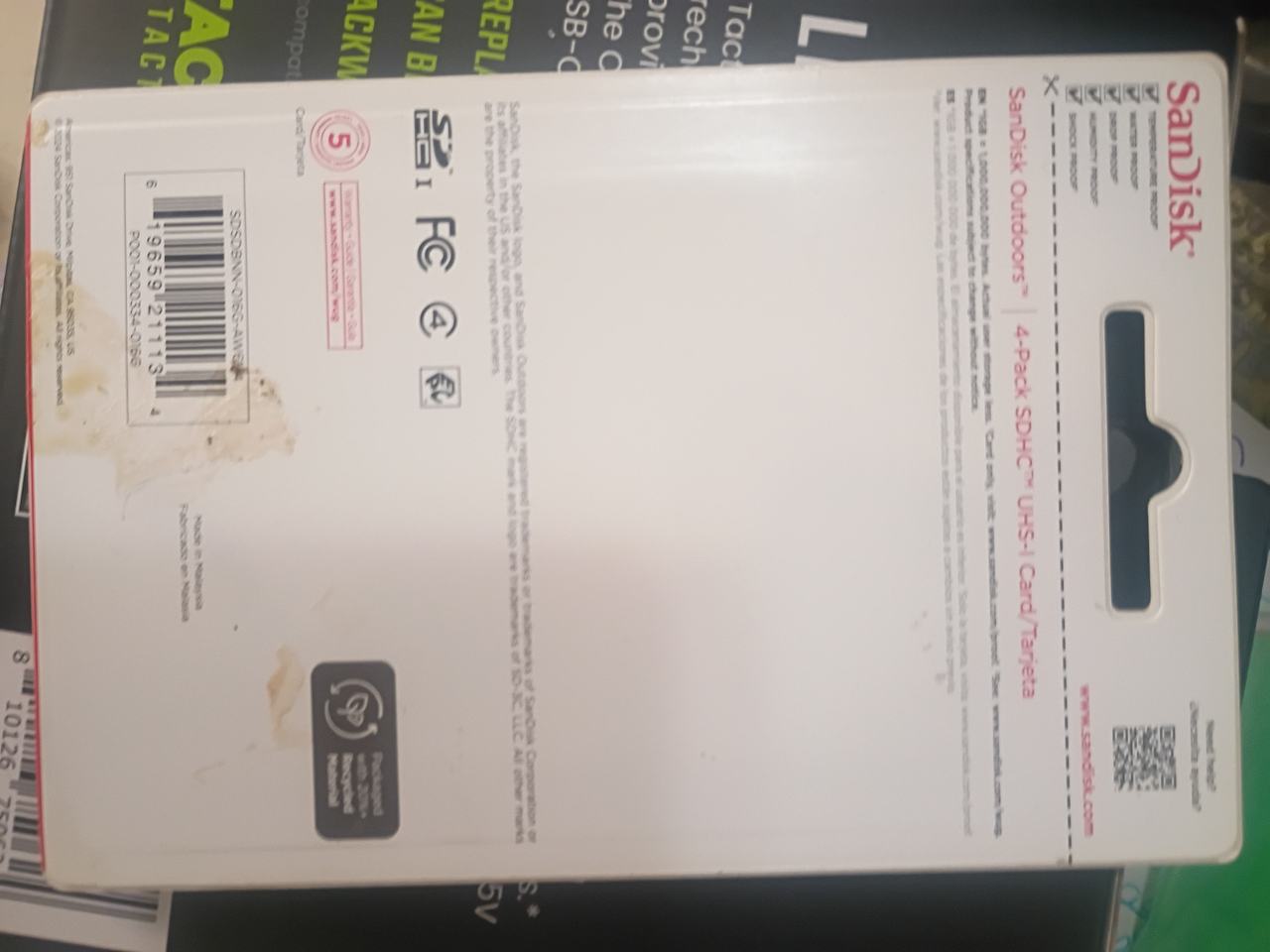 Reveal Lithium Cartridge + 4 Pack SanDisk 16GB SD Cards