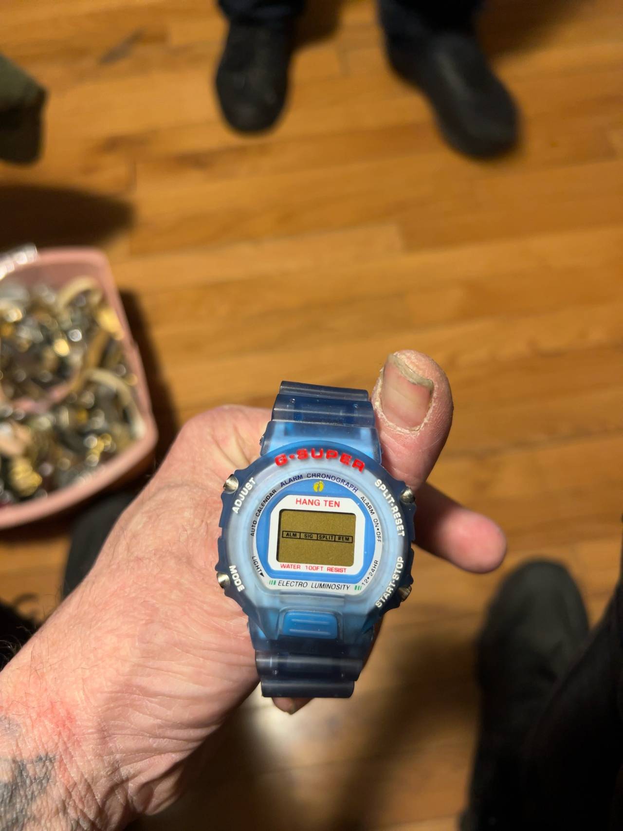 Casio G-Super Hang Ten Digital Watch