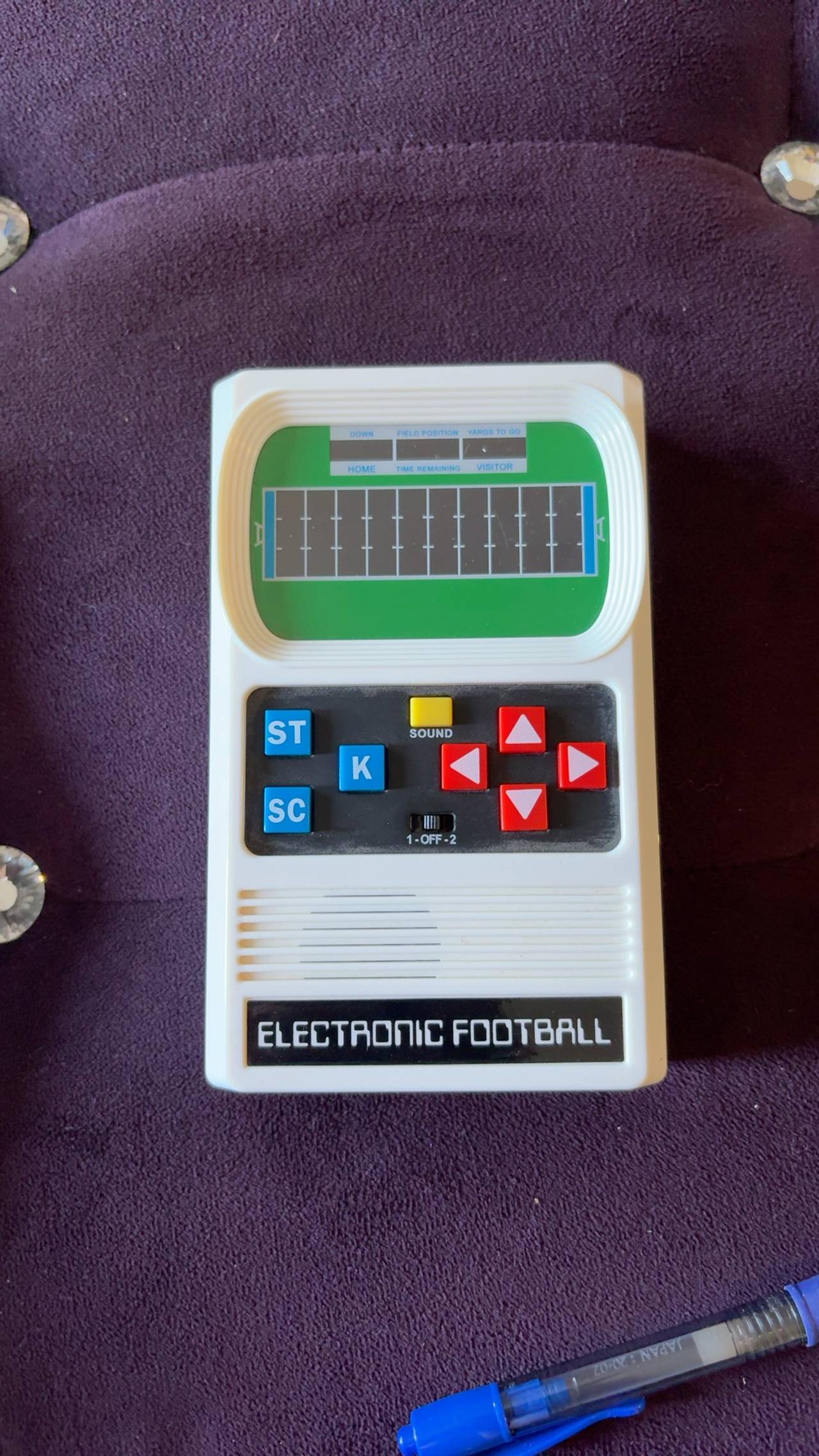 Mattel Electronic Football Handheld Game