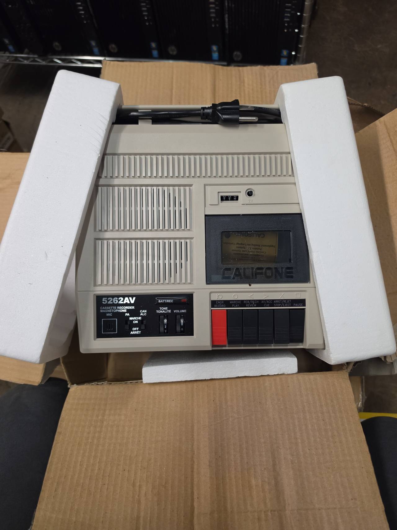 Califone 5262AV Cassette Recorder